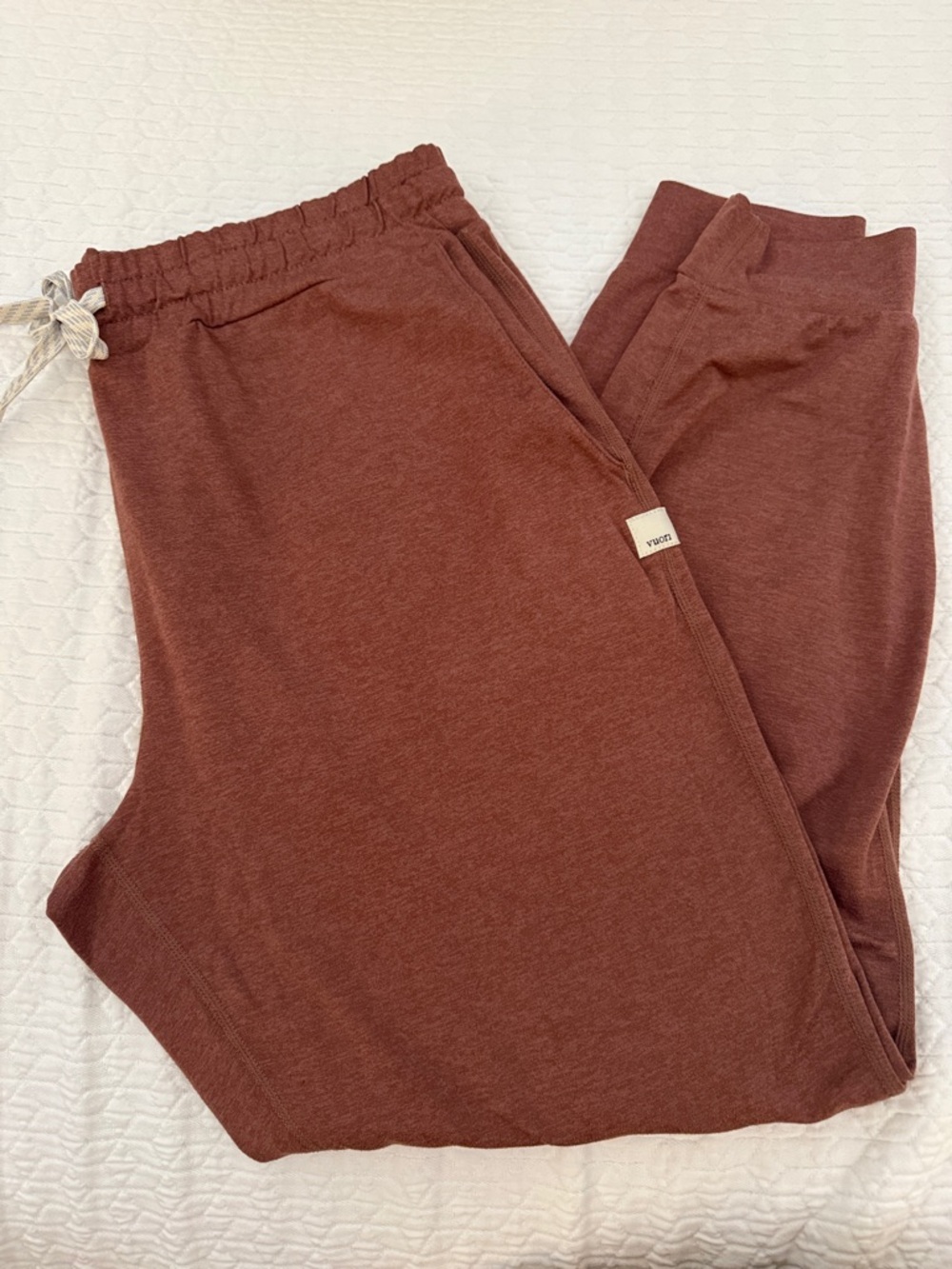 Vuori Terracotta Heather Performance Joggers - S